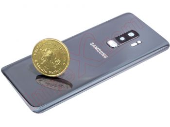 Tapa de batería Service Pack gris para Samsung Galaxy S9 Plus, G965F